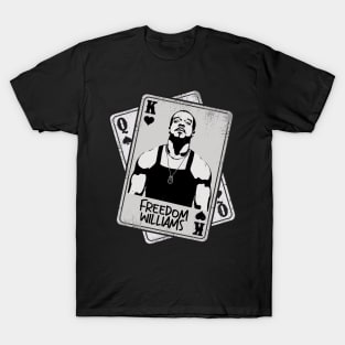 Retro Freedom Williams Card Style T-Shirt